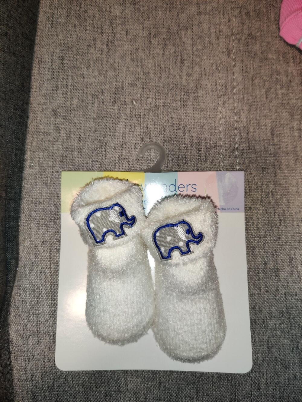 Little Wonders Elephant Booties Baby Booties Size Newborn